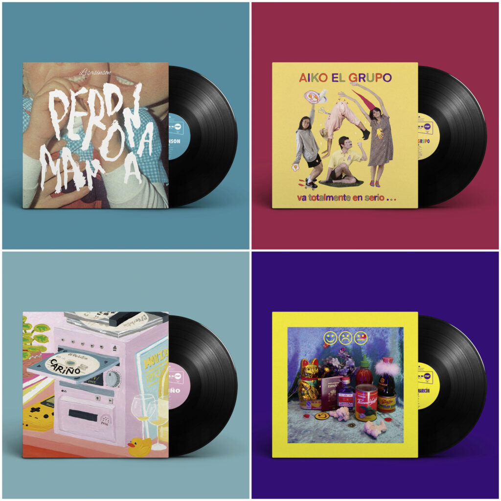 Imagen destacada de noticia: REEDICIONES “NEW ADVENTURES IN POP”: CARIÑO, AIKO EL GRUPO, LISASINSON y PUTOCHINOMARICÓN [Mini-lp 10" Vinilo Negro]